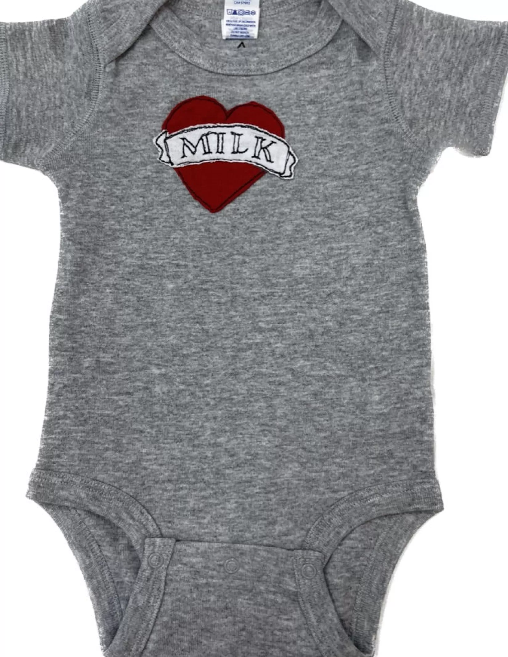 Kids Onesie-Tattoo Heart Milk-SardineClothing Shop